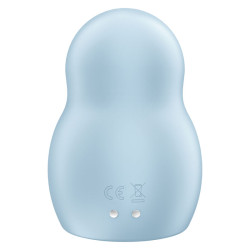 Satisfyer - Stimulateur Et Vibrateur Double Air Pulse Pro To Go 1 Bleu